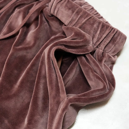 【THE NORTH FACE Purple Label】ノースフェイスパープルレーベル women's Field Velour Wide Pants "Brown"