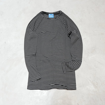 【WILDERNESS WEAR】ウィルダネスウェア PolyPRO+ 190 Long Sleeve Crew Neck Top Stripe "3Color"