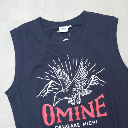 【BRING×Yosemite】unisex ▽Return to the mountains OMINE Sleeve-less Tee "2Color" ※ネコポス可