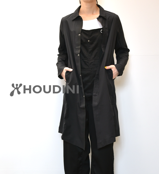 【HOUDINI】フーディニ women's Nomad Parka "True Black"