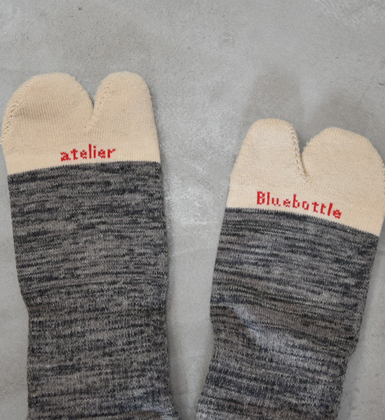 【atelier Blue bottle】アトリエブルーボトル Hiker's SOCKS "4Color" ※ネコポス可