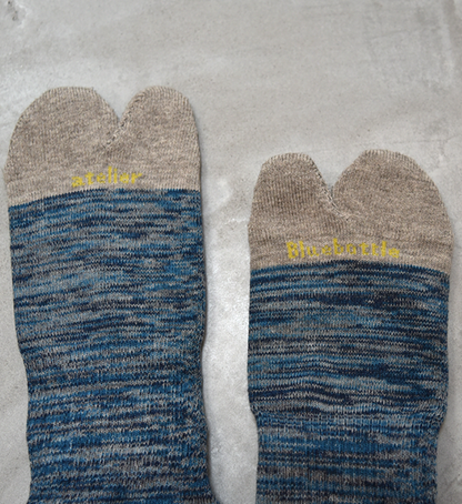 【atelier Blue bottle】アトリエブルーボトル Hiker's SOCKS "4Color" ※ネコポス可