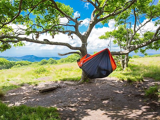 【eno】イーノ SuperSub Ultralight Hammock ”Charcoal×Orange"