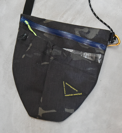 【atelier Blue bottle】アトリエブルーボトル Hiker's SACOCHE05 Yosemite 別注カラー ”Black Camo” ※ネコポス可