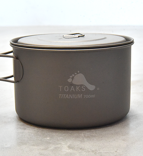 【TOAKS】トークス Light Titanium 700ml Pot