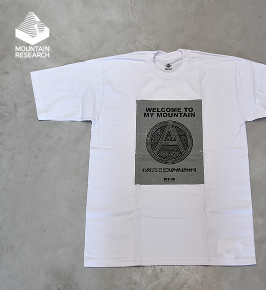 【Mountain Research】マウンテンリサーチ Title Tee "White" ※ネコポス可