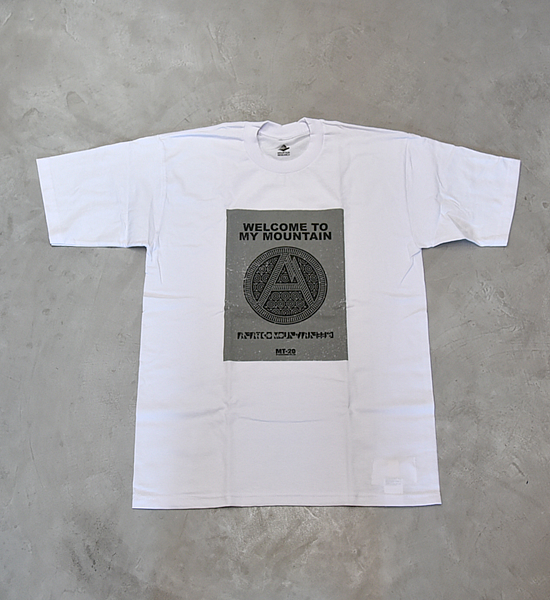 【Mountain Research】マウンテンリサーチ Title Tee "White" ※ネコポス可