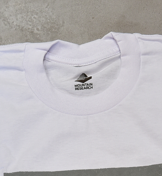 【Mountain Research】マウンテンリサーチ Title Tee "White" ※ネコポス可