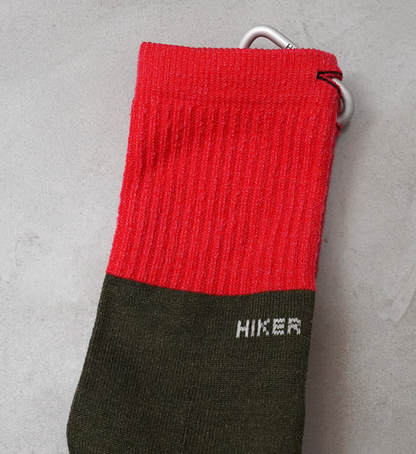 【HIKER TRASH】 ハイカートラッシュ Zero Day "Hike Trek Crew" "4Color" ※ネコポス可