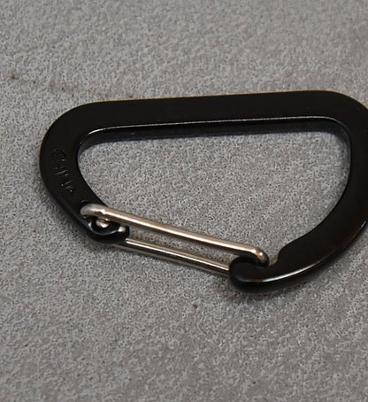 【Hyperlite Mountain Gear】ハイパーライトマウンテンギア The Flat Micro D Carabiner ”Black” ※ネコポス可