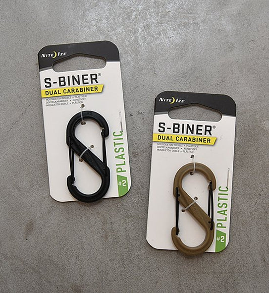 【NITE IZE】ナイトアイズ S-Biner Dual Carabiner Plastic #2 "2Color" ※ネコポス可