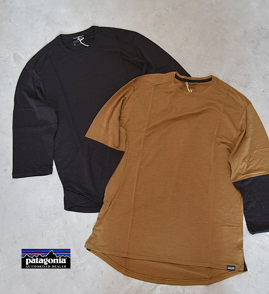 【patagonia】パタゴニア men's 3/4 Sleeve Bike Jersey "2Color" ※ネコポス可