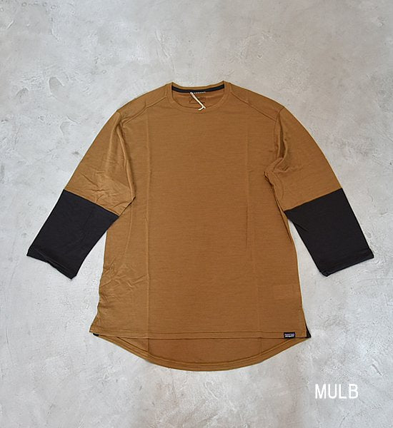 【patagonia】パタゴニア men's 3/4 Sleeve Bike Jersey "2Color" ※ネコポス可