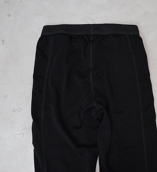 【ACLIMA】アクリマ men's Warm Wool Longs "Jet Black"