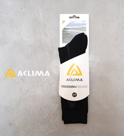 【ACLIMA】アクリマ Warmwool Trekking Socks "Jet Black" ※ネコポス可