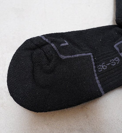 【ACLIMA】アクリマ Warmwool Trekking Socks "Jet Black" ※ネコポス可