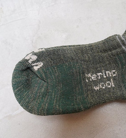 【ACLIMA】アクリマ Warmwool Hunting Socks "Olive"