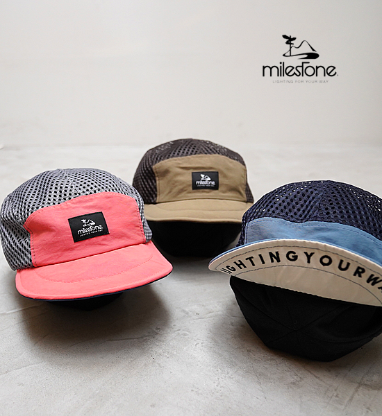 【milestone】マイルストーン Original Cap "7Color" ※ネコポス可