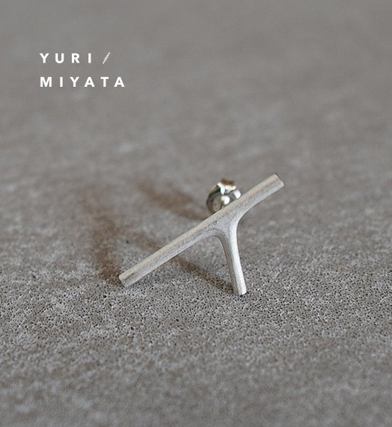 【YURI/MIYATA】ミヤタ ユリ Pierce Branch / Seven "Silver"