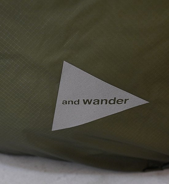 【and wander】アンドワンダー sil tote bag "3Color"