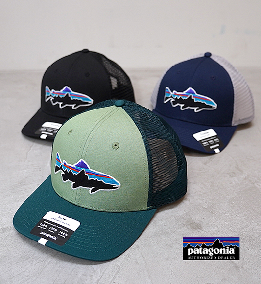 【patagonia】パタゴニア Fitz Roy Trout Trucker Hat "3Color"