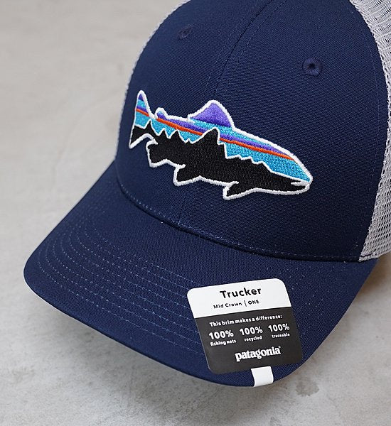 【patagonia】パタゴニア Fitz Roy Trout Trucker Hat "3Color"