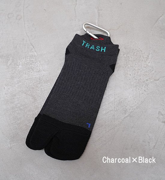 【HIKER TRASH】 ハイカートラッシュ Zen Socks "Hike＆Run" "4Color" ※ネコポス可