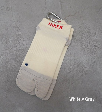 【HIKER TRASH】 ハイカートラッシュ Zen Socks "Hike＆Run" "4Color" ※ネコポス可