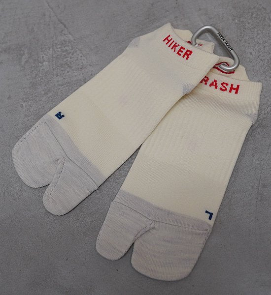 【HIKER TRASH】 ハイカートラッシュ Zen Socks "Hike＆Run" "4Color" ※ネコポス可