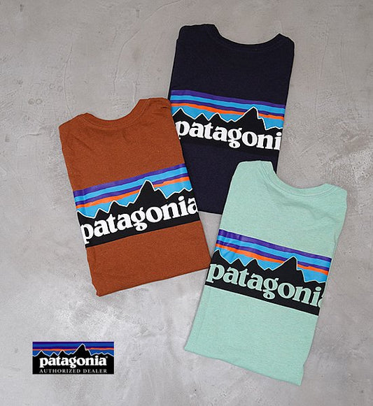 【patagonia】パタゴニア men's P-6 Logo Responsibility "3Color" ※ネコポス可