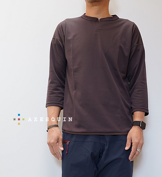 凌(しのぎ) AXESQUIN unisex ハチジュウハチヤ 七分袖 "3Color"