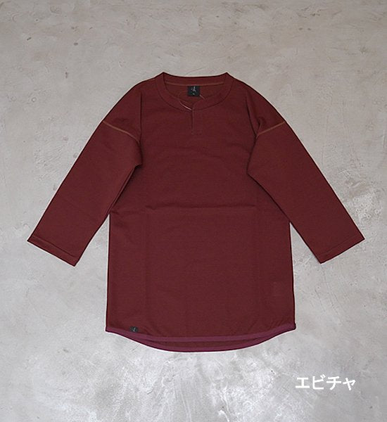 凌(しのぎ) AXESQUIN unisex ハチジュウハチヤ 七分袖 "3Color"