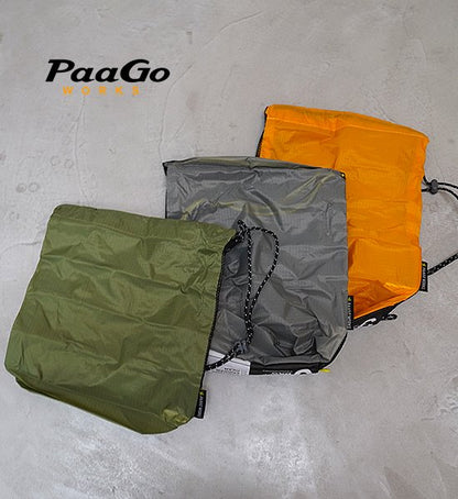 【PaaGo WORKS】パーゴワークス W-Face Stuffbag 3 "3Color" ※ネコポス可