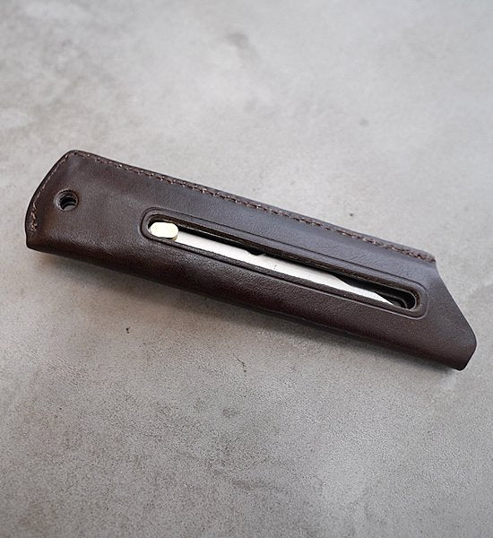 【OLFA WORKS】オルファワークス 数量限定 Bushcraft Knife Leather "2Color"