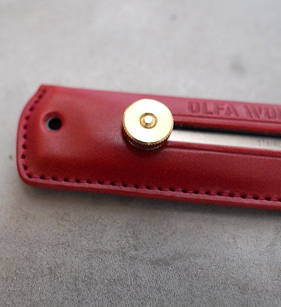 【OLFA WORKS】オルファワークス 数量限定 Bushcraft Knife Leather "2Color"