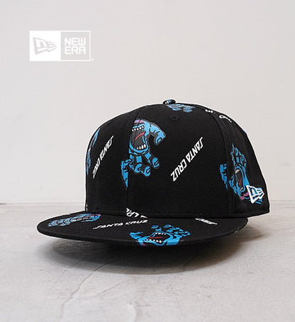 【NEW ERA】ニューエラ 9FIFTY Santa Cruz スクリーミングハンド "Black"