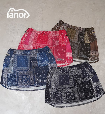 【ranor】ラナー Bandana Skirt "4Color" ※ネコポス可