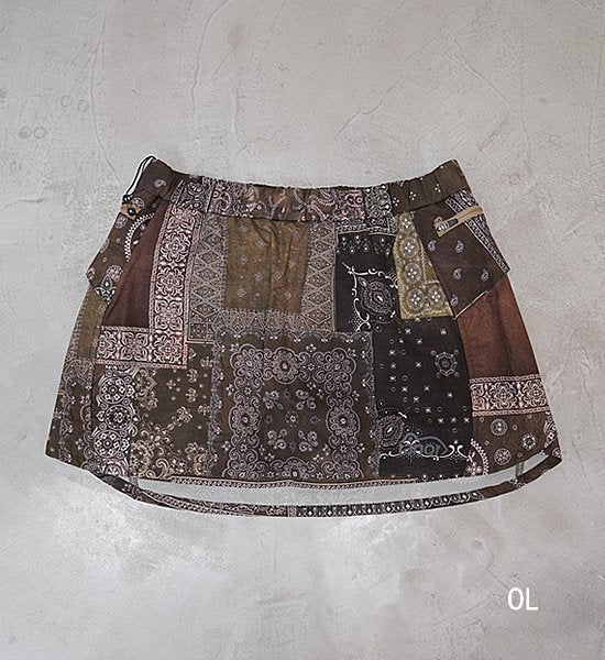 【ranor】ラナー Bandana Skirt "4Color" ※ネコポス可