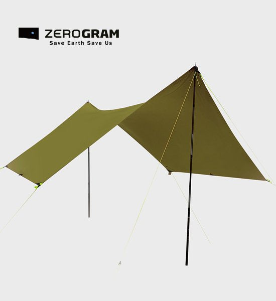 【ZEROGRAM】ゼログラム Minimalist Recta tarp21 "Olive"