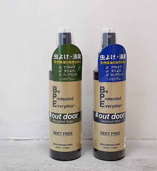 【BUG PROTECTOR】バグプロテクター BPE アウトドア 虫よけスプレー 100ml