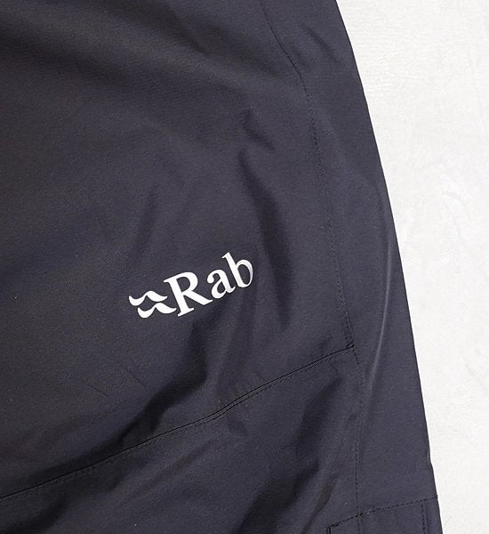 【Rab】ラブ Downpour Eco Pants "Black"