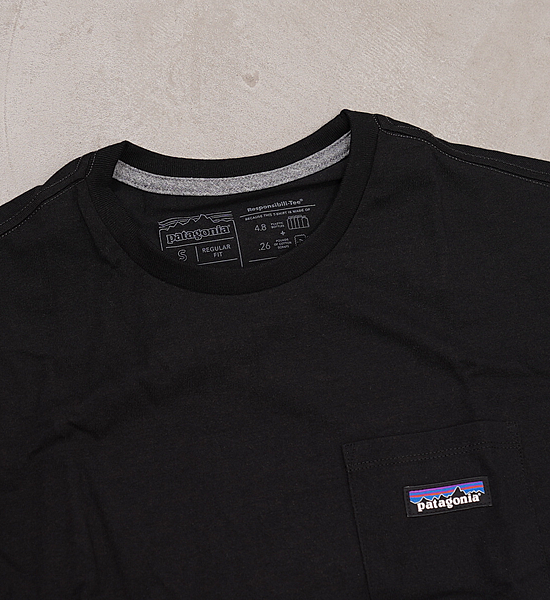 【patagonia】パタゴニア men's P-6 Label Pocket Responsibili-Tee "3Color" ※ネコポス可