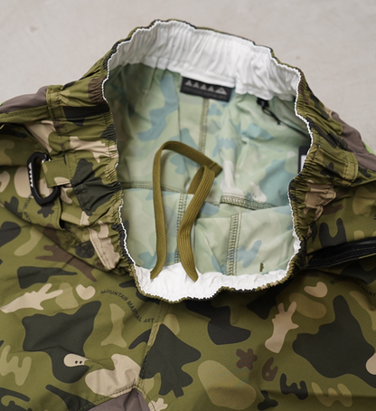 【Mountain Martial Arts】マウンテンマーシャルアーツ  unisex MMA_Jerry Ukai PONCHOMAN CAMO Hike&Run Shorts “2Color” ※ネコポス可