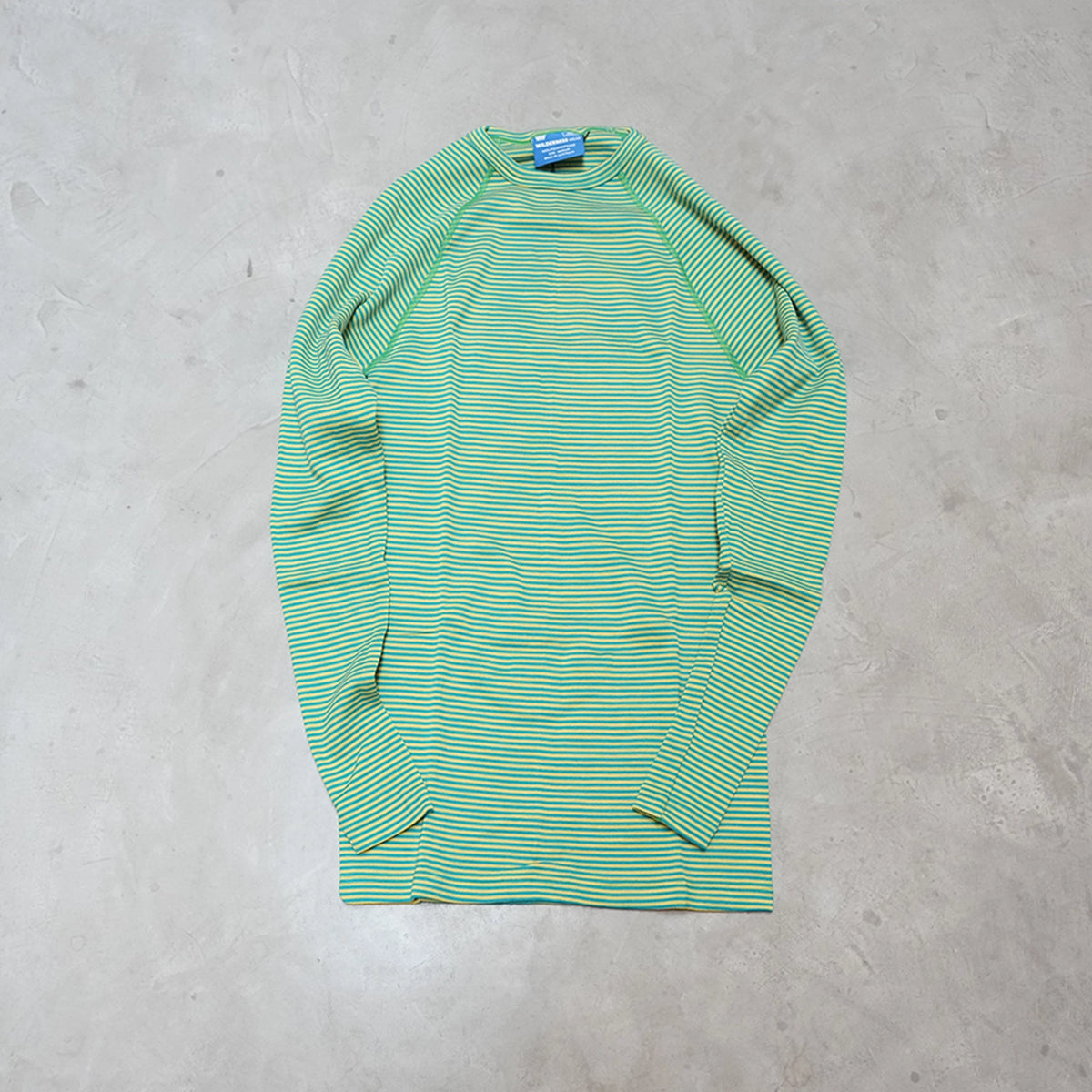 【WILDERNESS WEAR】ウィルダネスウェア PolyPRO+ 190 Long Sleeve Crew Neck Top Stripe "3Color"