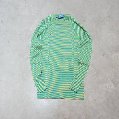 【WILDERNESS WEAR】ウィルダネスウェア PolyPRO+ 190 Long Sleeve Crew Neck Top Stripe "3Color"