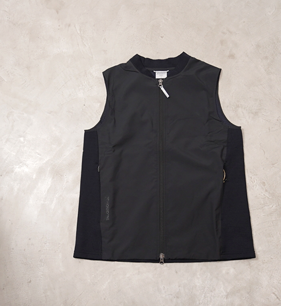 【HOUDINI】フーディニ women's Moonwalk Vest "True Black"