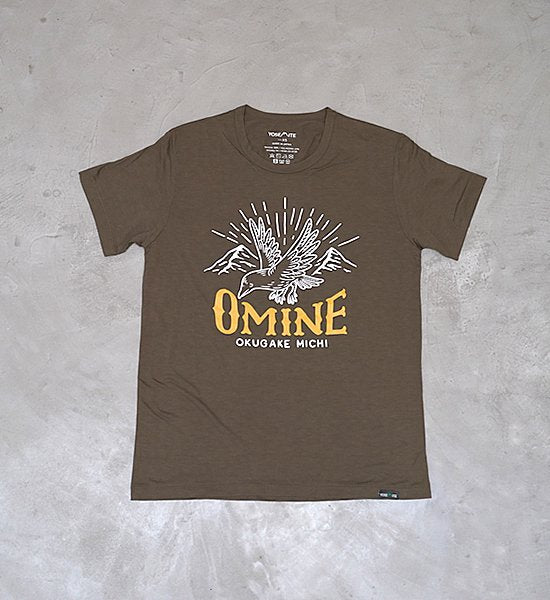 【Yosemite】unisex omine-T-Shirts "Khaki" ※ネコポス可