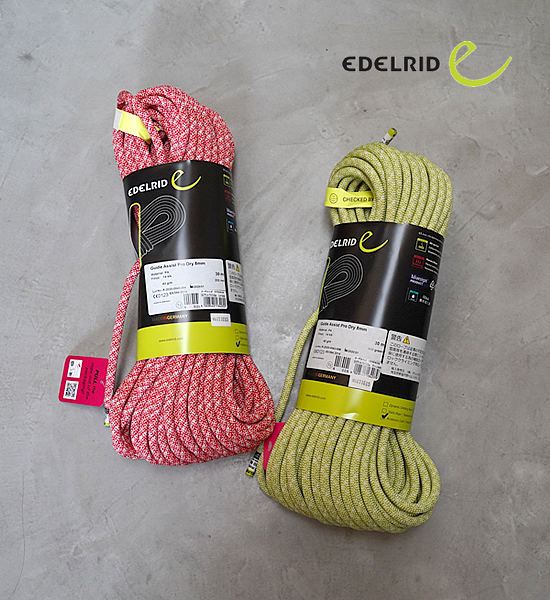 【EDELRID】エーデルリッド Guide Assist Pro Dry 30m "2Color"