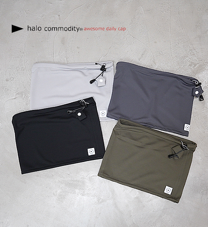 【halo commodity】ハロコモディティ Peaks Tap Neck Gaiter "4Color" ※ネコポス可