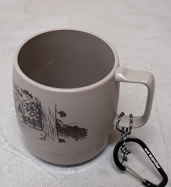 【and wander x Yosemite x DINEX】アンドワンダー x ヨセミテ x ダイネックス  Printed Mug "2Color"